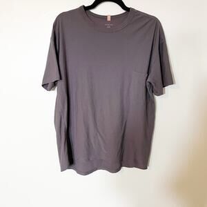 Lunya gray chest pocket cotton t shirt‎ oversized men’s small/medium